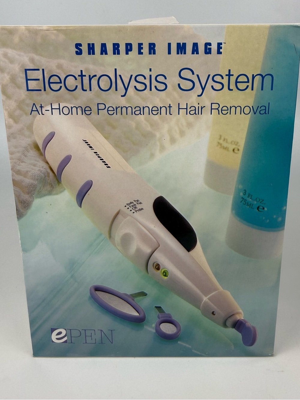 Sharper Image ePEN Electrolysis Hair Removal Device AH905 Bikini/Face, 2-Setting